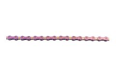 KMC X12 Kette aurora / green, gewachst, 126 Glieder