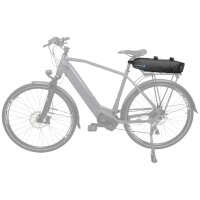 Messingschlager Akkuschutz Montage an Rahmen oder Gepäckträger