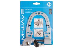 M-WAVE Booster Rahmenschloss silber
