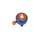 Widek Miffy Kinderglocke blau mit Blumenkleid