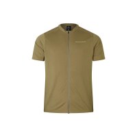 Endura Loop S/S Zipped Jersey Tweed Green