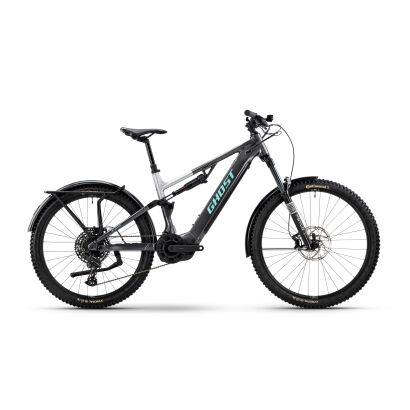 Ghost E-ASX UNIVERSAL EQ 800Wh E-Fully 2025 | blazing black/misty gray - glossy