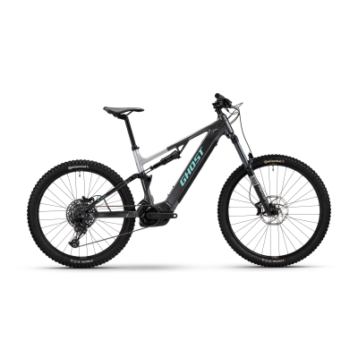 Ghost E-ASX UNIVERSAL 800Wh E-Fully 2026 | blazing black/misty gray - glossy 45.5cm
