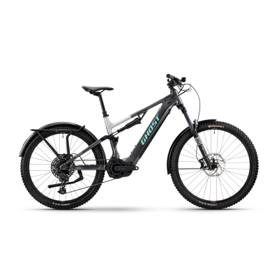 Ghost E-ASX UNIVERSAL EQ 800Wh E-Fully 2026 | blazing black/misty gray - glossy 45.5cm