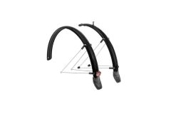 XLC Schutzblechset MG-F03 26" 58mm, schwarz