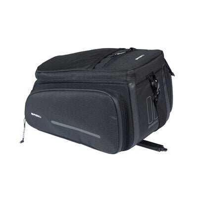 Basil Gepäckträgertasche Move MIK | schwarz, 31x15x30cm, 10-26ltr