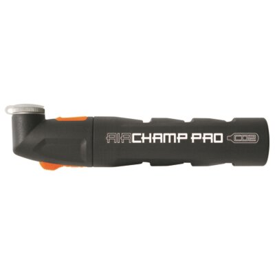 SKS Kartuschenpumpe Airchamp Pro CO2 | DV/AV/SV,150mm, schwarz, inkl. Halterung