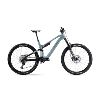 Haibike LYKE CF 11 480Wh Light E-Fully 2026 | silver/carbon glänzend