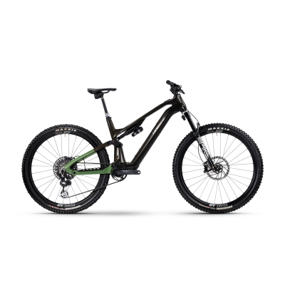 Haibike LYKE CF SE 480Wh Light E-Fully 2026 | black gold/leaf glänzend