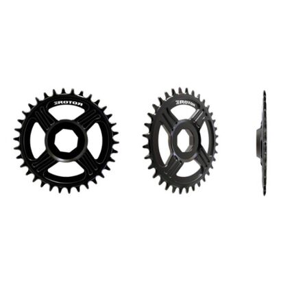 ROTOR ROUND DM BROSE® E-Bike RING R34T BLACK Kettenblatt