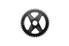 ROTOR ROUND RING 1X DM 48T BLACK Kettenblatt