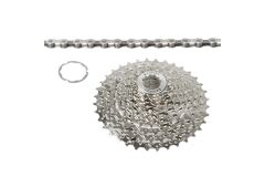 VENTURA Power 10 speed Set aus Kette und Kassette