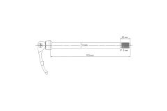 NOVATEC QR264 Syntace Steckachse