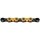 KMC Schaltungskette X12 Ti-N WAXED | 1/2"x11/128",126 Gl, 12-f., gold/schwarz