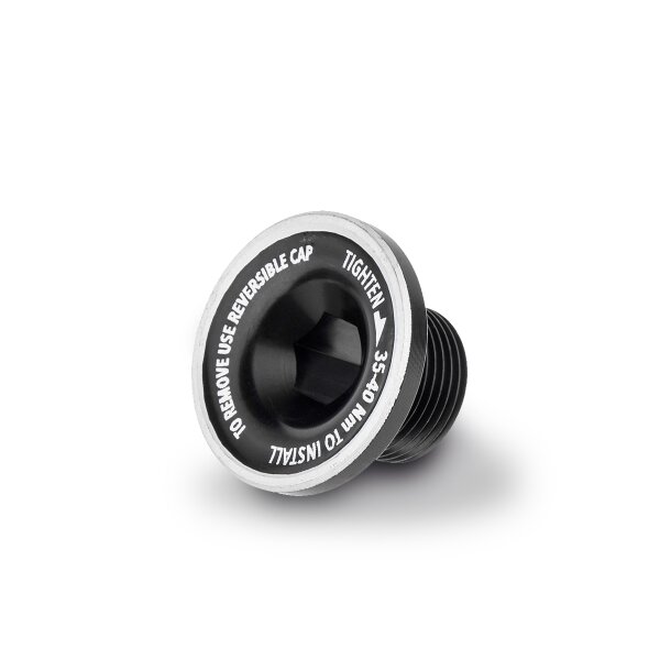 ROTOR NEW 3D+ ALLOY DS BOLT - BLACK Kurbelarmschraube