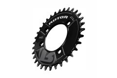 ROTOR ROUND RING BCD76X4 34T BLACK Kettenblatt