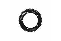 ROTOR ROUND CHAINRING 55T BCD144X5 1/8 BLACK Kettenblatt