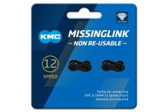 KMC 12NR DLC Black 12NR MissingLink Verschlussglied