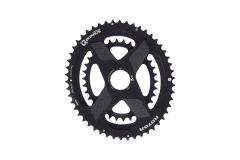 ROTOR Q RINGS DM 52/36T BLACK Kettenblatt