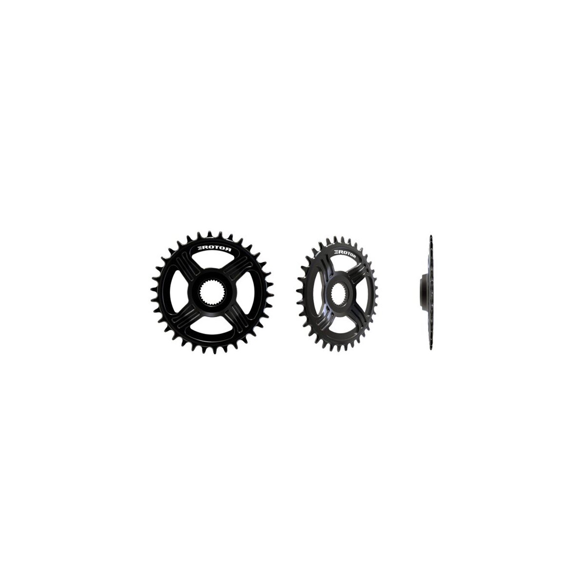 ROTOR ROUND DM BOSCH® E-Bike RING R32T BLACK Kettenblatt – Leicht, la