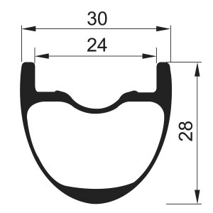 NOVATEC G24 DISC CL-PRO-11S Disc Laufradsatz