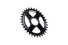ROTOR Q RINGS DM MTB 38T BLACK (T-Type compatible)...