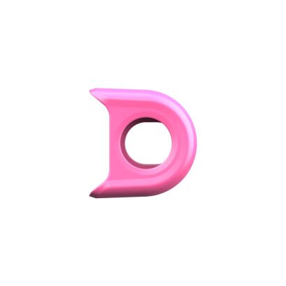 ROTOR KAPIC CARBON BUMPER SET PINK Kurbelendschutz