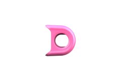 ROTOR KAPIC CARBON BUMPER SET PINK Kurbelendschutz