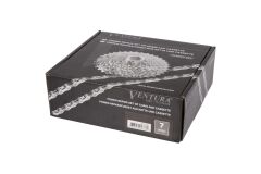 VENTURA Power 7 speed Set aus Kette und Kassette