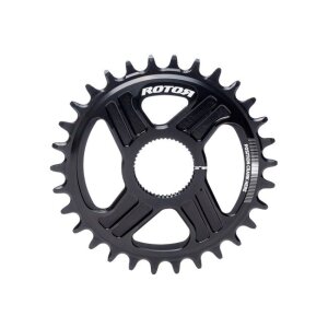 ROTOR ROUND RING DM MTB 36T BLACK (T-Type) Kettenblatt