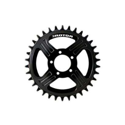 ROTOR ROUND DM POLINI® E-Bike RING R32T BLACK Kettenblatt