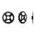 ROTOR ROUND DM FAZUA® E-Bike RING R32T BLACK Kettenblatt