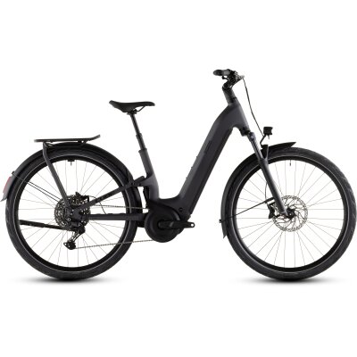 Cube Kathmandu Hybrid ONE11 HPC Pro 800 Tiefeinsteiger Trekking E-Bike 2027 | slabgrey´n´black