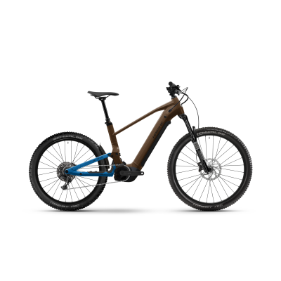 Haibike ALLTRAIL 6 800Wh E-Fully 2026 | leather/platinum blue glänzend