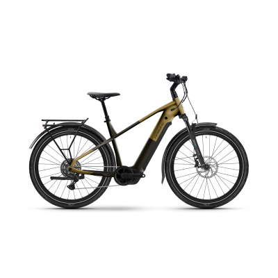 Haibike TREKKING 7.5 800Wh Trekking E-Bike 2026 | sparkling black/gold matt