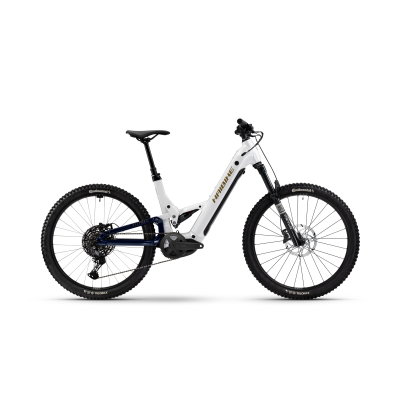 Haibike ALLTRAIL 8 Low 27.5 800Wh Tiefeinsteiger E-MTB 2026 | white/blue/gold glänzend