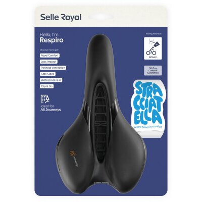Selle Royal Sattel Respiro | sw, Unisex, 274x152mm, Athletic