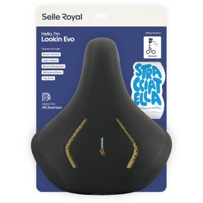 Selle Royal Sattel Lookin Evo | sw, Unisex, 248x223mm, Relaxed