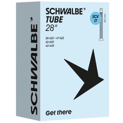Schwalbe Schlauch SCV 17 | 27/28x1.10-1.75"" 28/47-622/635 SCV 60mm