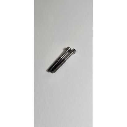 NEW ULTIMATE Sattelstützenjoch | Yoke Aluminium M5 | Titanschraube 50mm