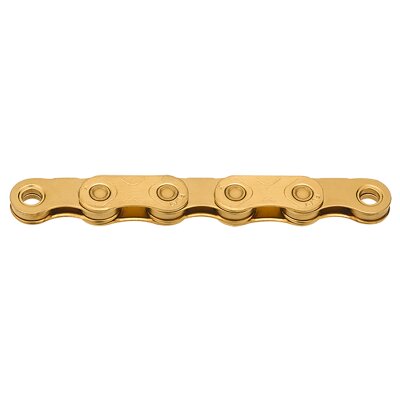KMC Schaltungskette X Flat WAXED | 1/2"x11/128", 126 Glieder, 12-f., gold
