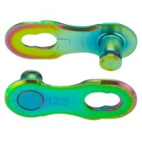 KMC Aurora green MissingLink Verschlussglied