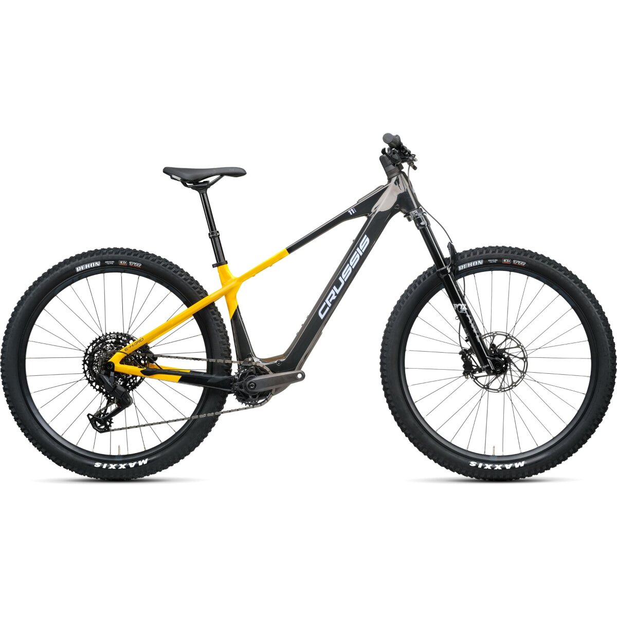 Crussis e-Hard 11.11 mit Avinox M2S in Gelb und Schwarz