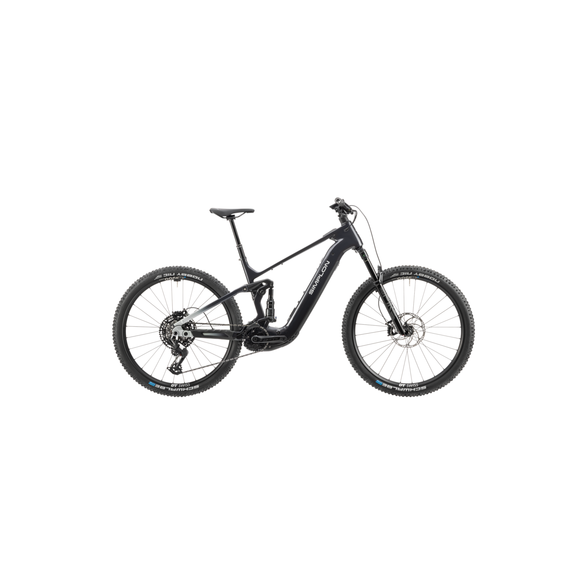 Simplon Rám Simplon RIFT AL :e Core+ 800 E-Fully 2026 | Dark Grey / Silver (Gloss