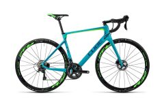 Cube Axial WLS C:62 SL Disc Rennrad Damen 2016 | aqua´n´green