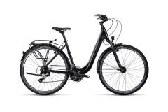 Cube Touring Damen Trekkingrad Tiefeinsteiger 2016 | black grey white