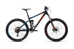 Cube Stereo 160 HPA Race MTB Fully 27,5 2016 | black´n´flashred´n´blue