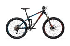 Cube Stereo 160 HPA Race MTB Fully 27,5 2016 | black´n´flashred´n´blue