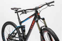 Cube Stereo 160 HPA Race MTB Fully 27,5 2016 | black´n´flashred´n´blue