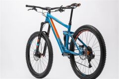 Cube Stereo 160 HPA TM MTB Fully 27,5 2016 | bermudablue´n´flashorange